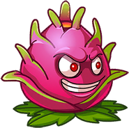 Dragonfruit, which lobs fire balls