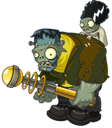 HD Frankentuar, Gargantuar's costume in the Lawn of Doom event