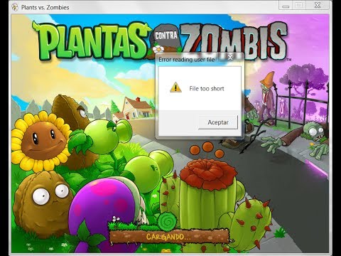 Invalid file version plants vs zombies как исправить