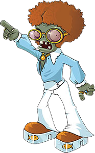 Zombies Wiki - Pvz Gw2 Disco Zombie, HD Png Download - vhv