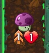 Puff-Shroom with the Double Strike trait