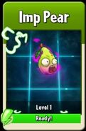 Imp Pear's animation when it's ready to level up