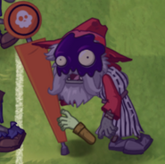 Lawnbowl Wizard Zombie poisoned