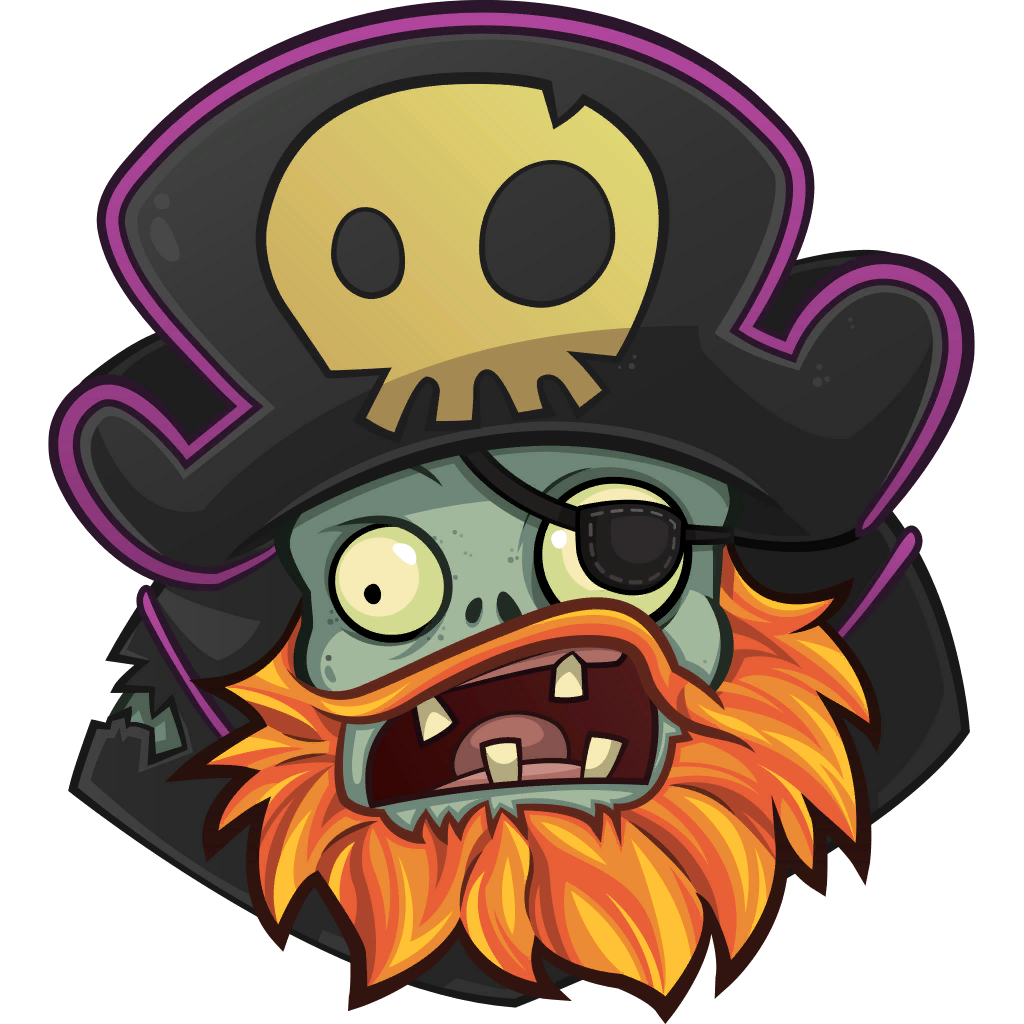 How to Draw Pirate Zombie, Plants vs Zombies