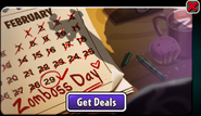 Dr. Zomboss in an advertisement for Zomboss Day Sale