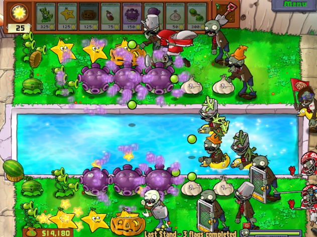 Last Stand (Plants vs. Zombies 2), Plants vs. Zombies Wiki