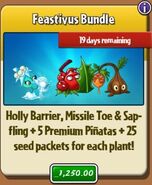 Missile Toe in the Feastivus Bundle along with Holly Barrier and Sap-fling