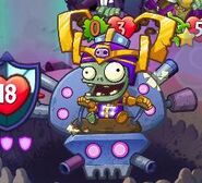 Huge-Gigantacus' pose when either the plant hero is hit by over 4 damage or a legendary zombie is played