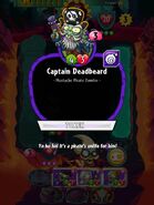 Captain Deadbeard's statistics