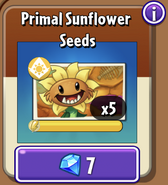 Primal Sunflower's seeds in the store (10.2.1)