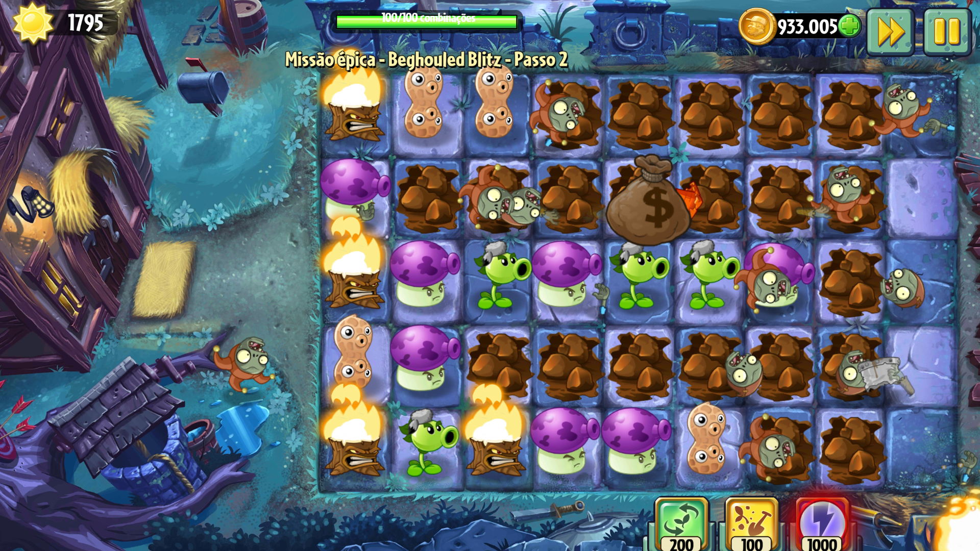 Beghouled (Plants vs. Zombies 2), Plants vs. Zombies Wiki