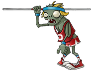 HD Pole Vaulting Zombie