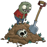 HD Imp on a pile of dirt