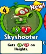 The player receiving Skyshooter from a Premium Pack