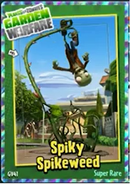 Spiky Spikeweed's sticker in Garden Warfare