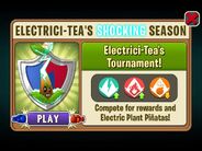 Electrici-tea in an advertisement for Electrici-tea's Tournament in Arena