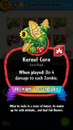 Kernel Corn's statistics