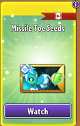 Missile Toe's seeds in the store (Promoted, free)