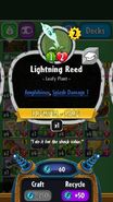 Lightning Reed's statistics