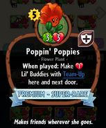 Poppin' Poppies' statistics before update 1.2.11