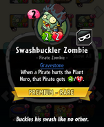 Swashbuckler Zombie's statistics before update 1.2.11