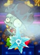 Big Chill being used on Swashbuckler Zombie