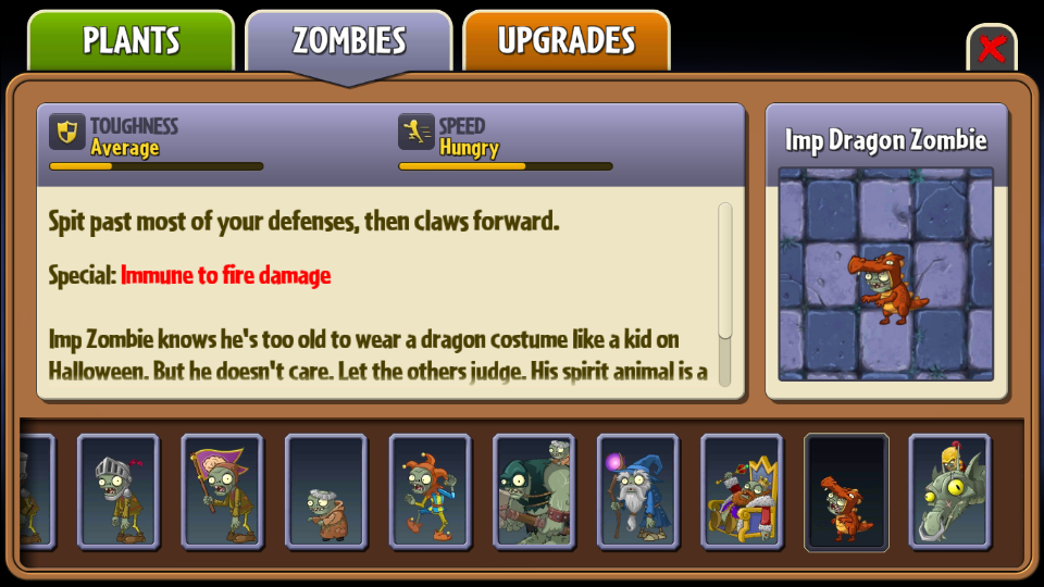 Imp (PvZ2), Plants vs. Zombies Wiki