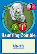 The player receiving Haunting Zombie from a Premium Pack