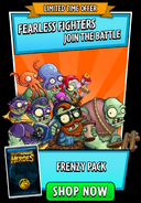 Octo Zombie in an advertisement for Frenzy Pack