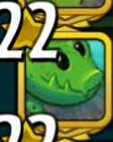 Guacodile as the profile picture for a Rank 22 player