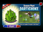 Dartichoke featured as Season Plant