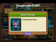 Electric Currant unlocked