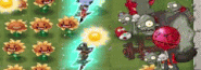Gargantuar launching an Imp to 3rd column (Animated)