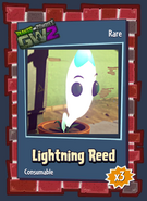 Lightning Reed's sticker in Garden Warfare 2