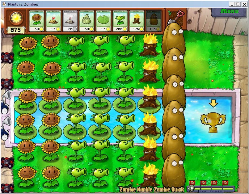 A Walkthrough and Player's Guide for Plants vs. Zombies