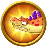 Stegosaurus in the Dinos Sore achievement icon