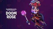 Doom Rose, an exclusive Lawn of Doom Costume for the Rose