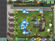 Gameplay of the second Gargantuar Party.