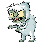 Yeti Imp as a sticker in Plants vs. Zombies Stickers