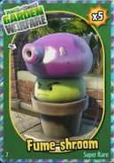 Fume-shroom's sticker in the first Garden Warfare 1