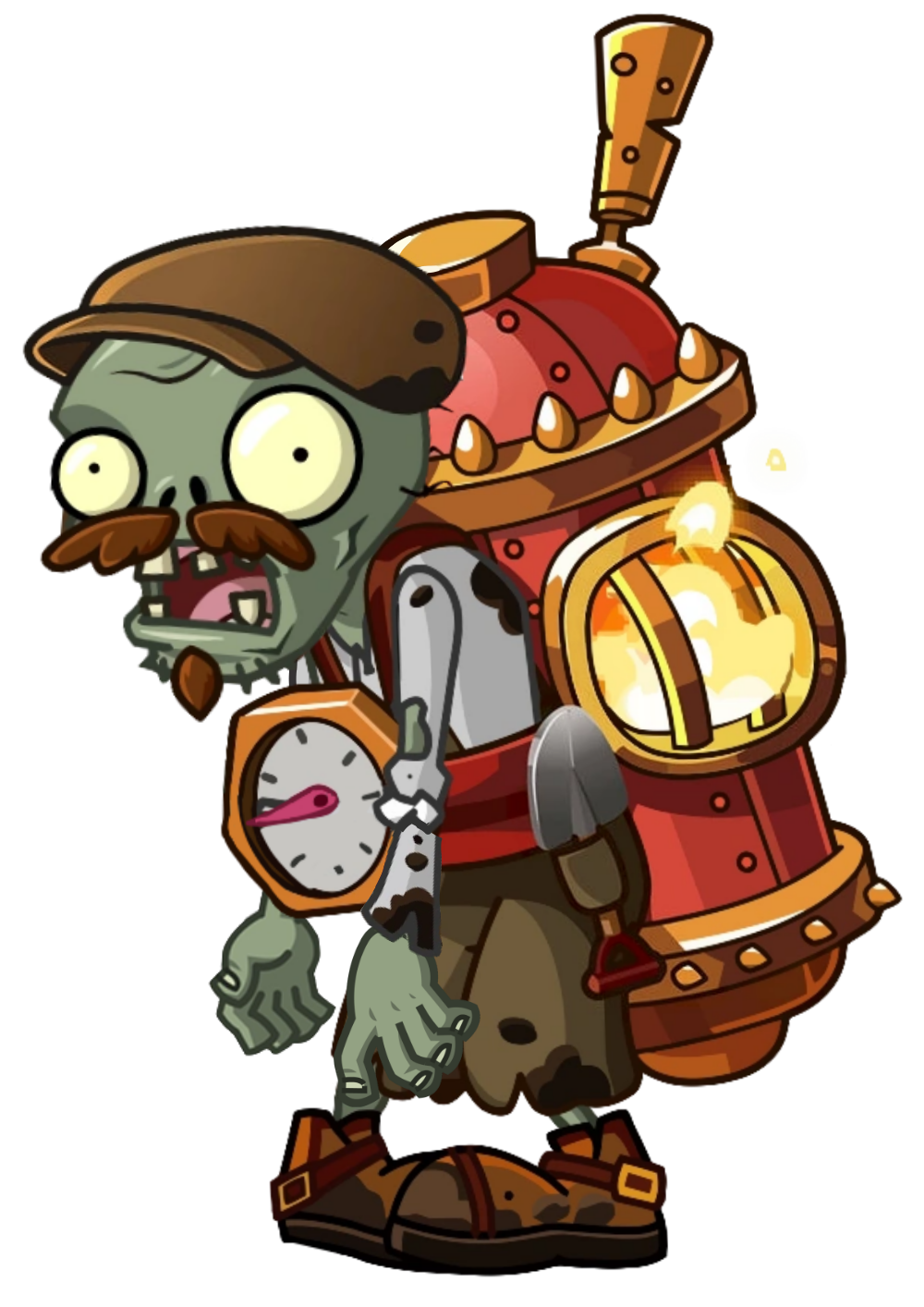 Plants vs Zombies 2 Steam Ages - NEW STEAM AGES GARGANTUAR Part 4