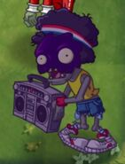 A poisoned Boombox Zombie