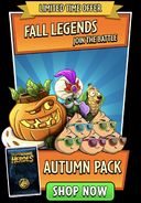 Corn Dog in an advertisement for the Autumn Pack