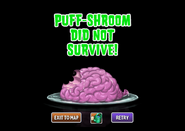 A brain that appears when the player loses Dark Ages - Night 12 if the Puff-shrooms disappeared