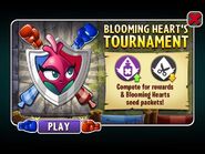 Blooming Heart in an advertisement of Blooming Heart's Tournament in Arena