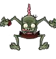 A earlier design for Bungee Zombie