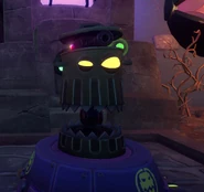 Hide-n-Shoot Bot seen from the front