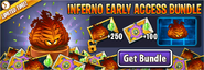 Inferno in an advertisement for Inferno's Early Access Bundle