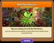 New Plant Nursery (introduced in 11.7.1)