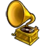 Gold phonograph, scrapped upgrade for the Phonograph